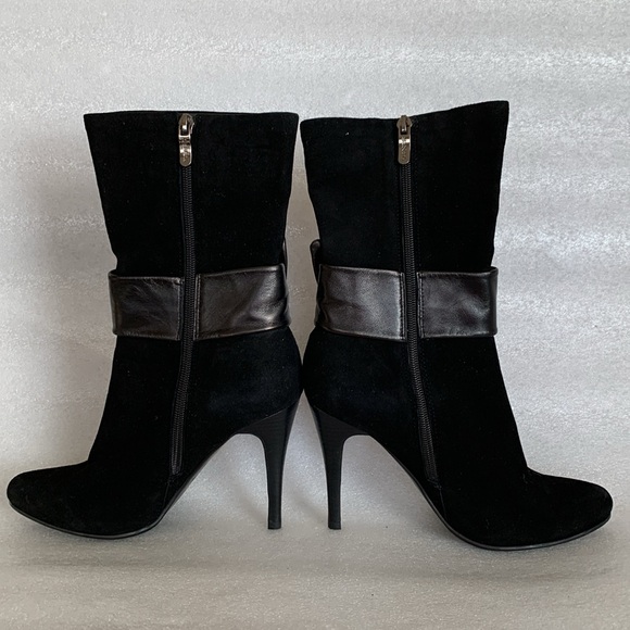 NEW Women’s Suede Boots High Heels. 37 Size (European) - 7 in US - Picture 11 of 11